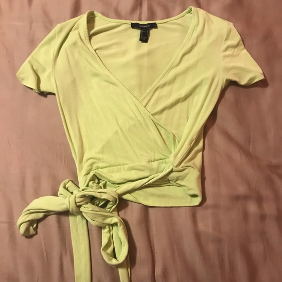 Wrap crop top - Picture 2 of 4